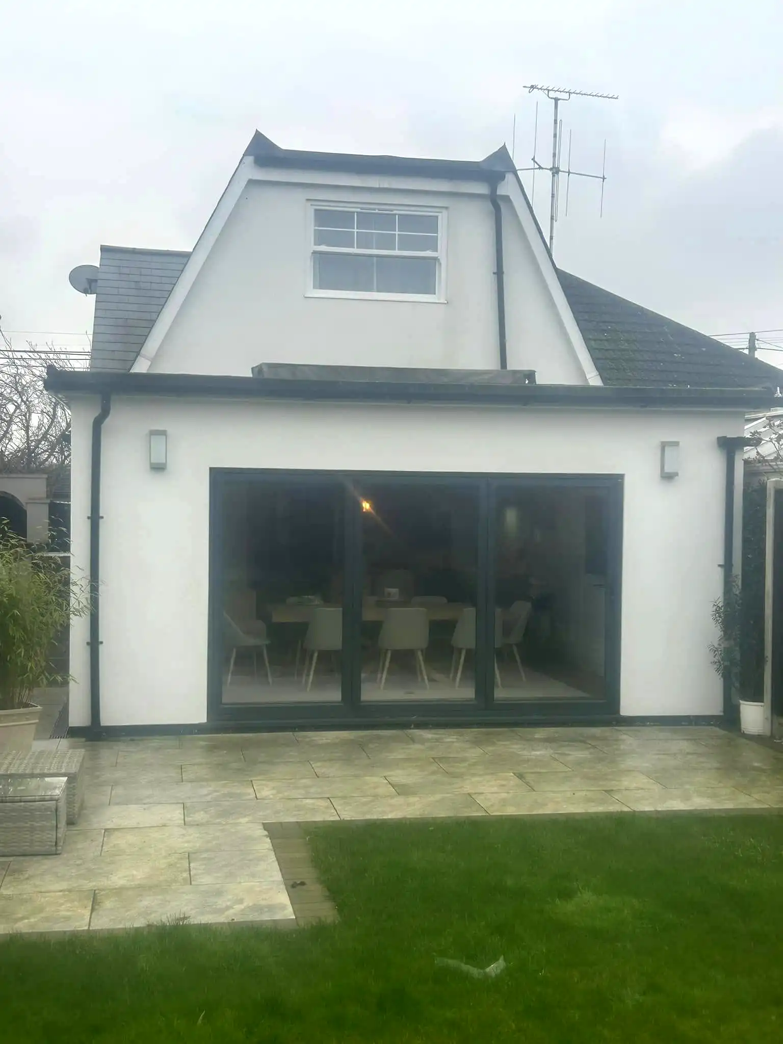 house with bifold doors